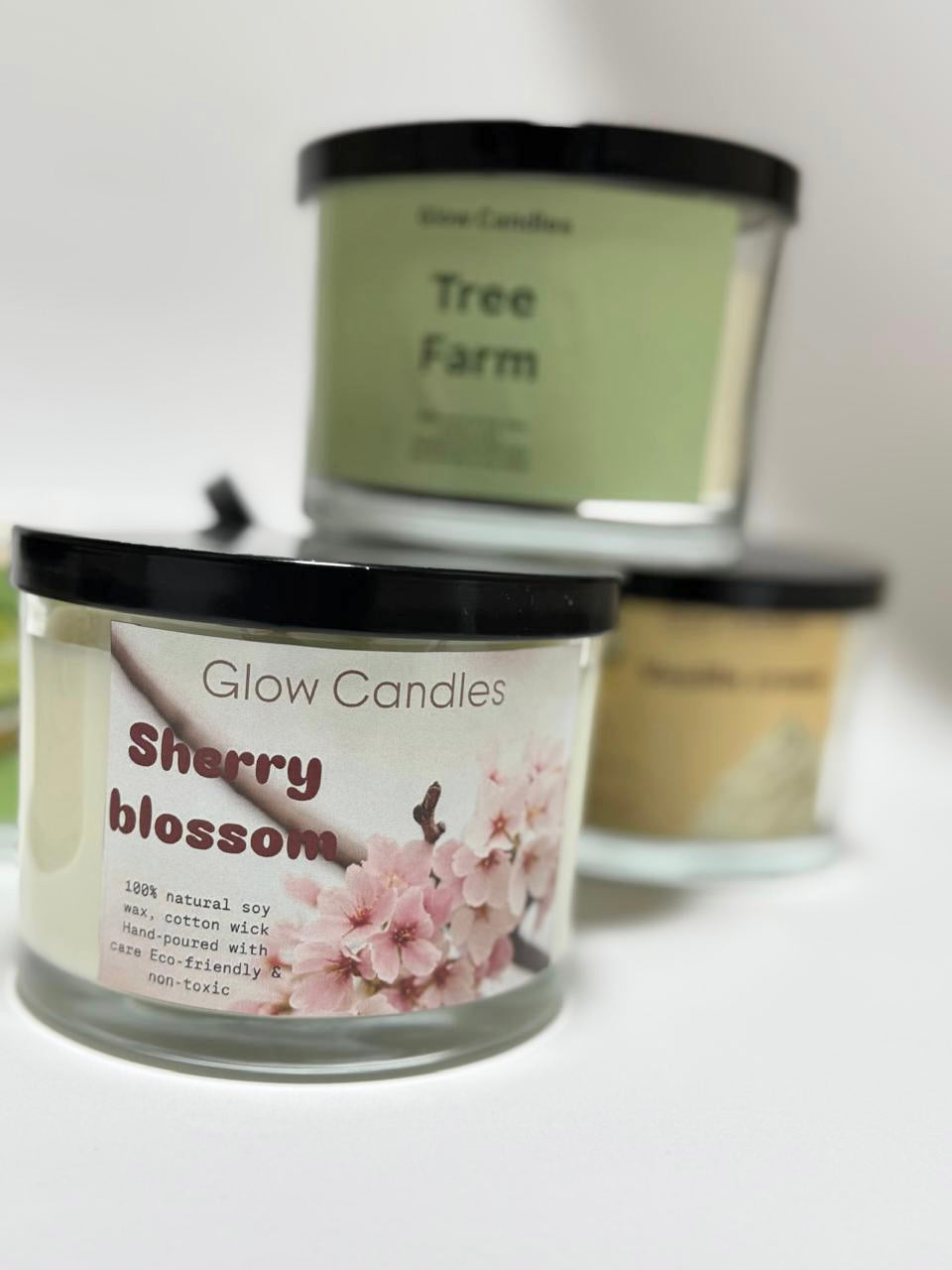 Sherry blossom candle