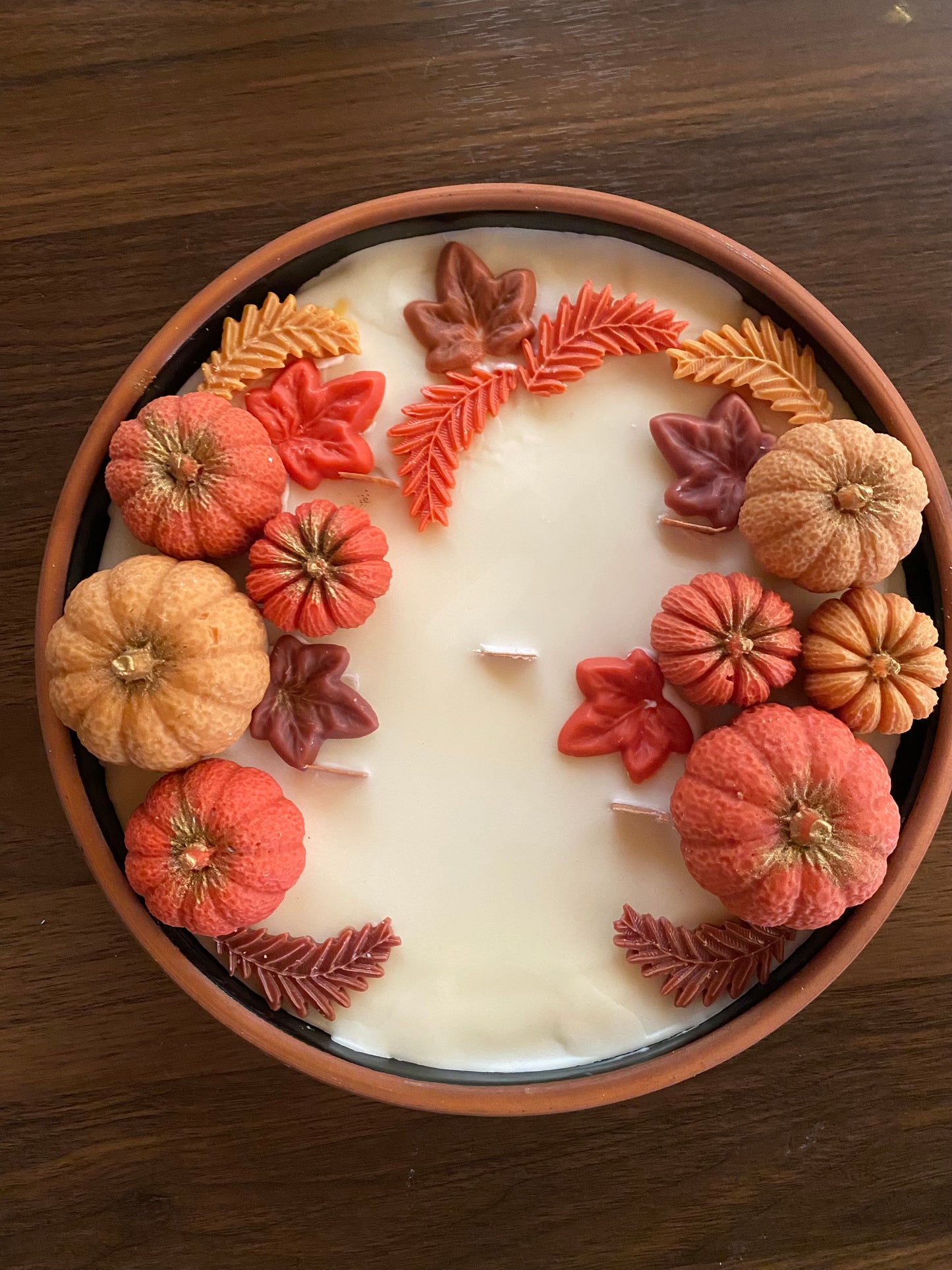 Pumpkins plate