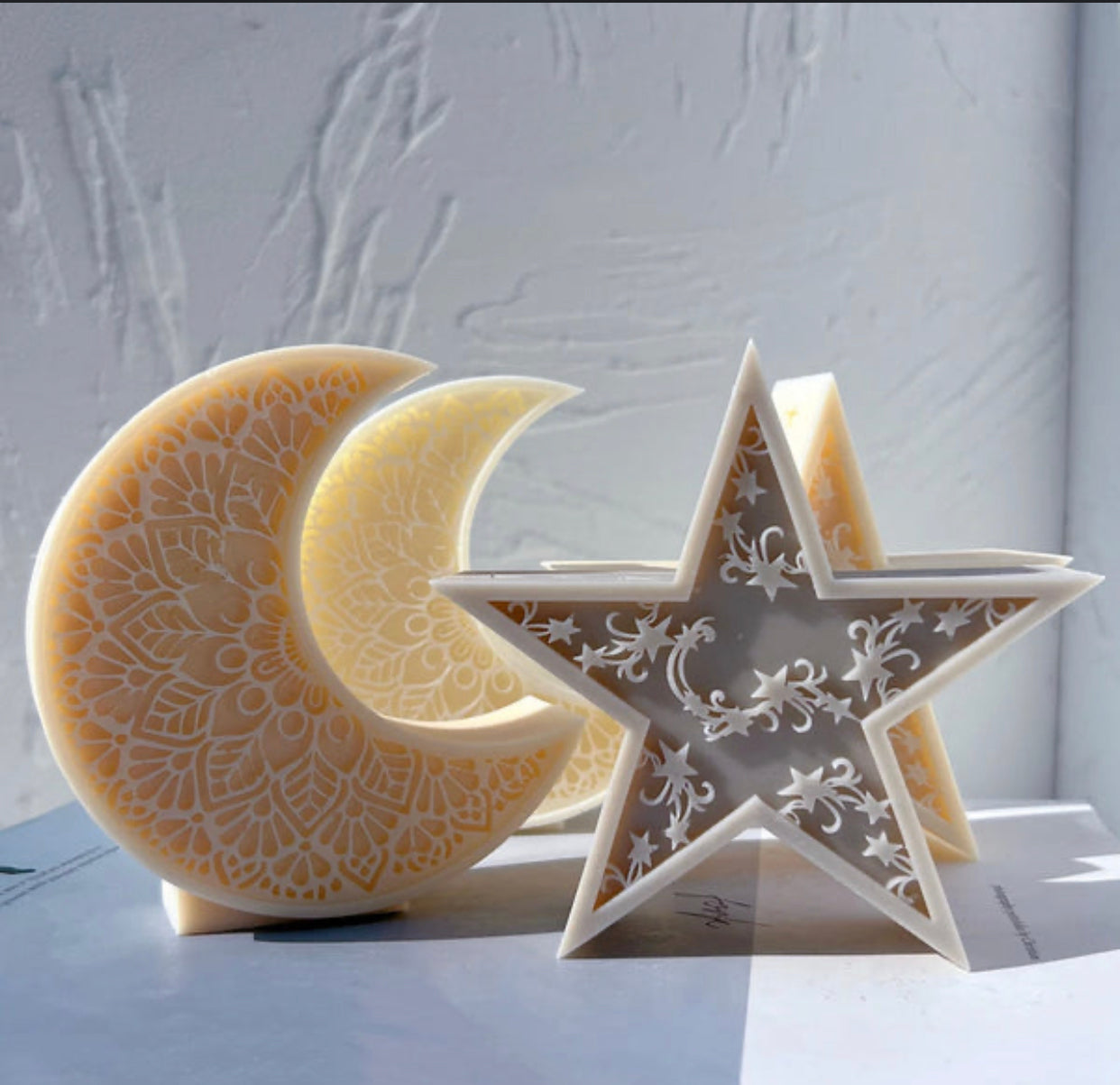 Ramadan star candle