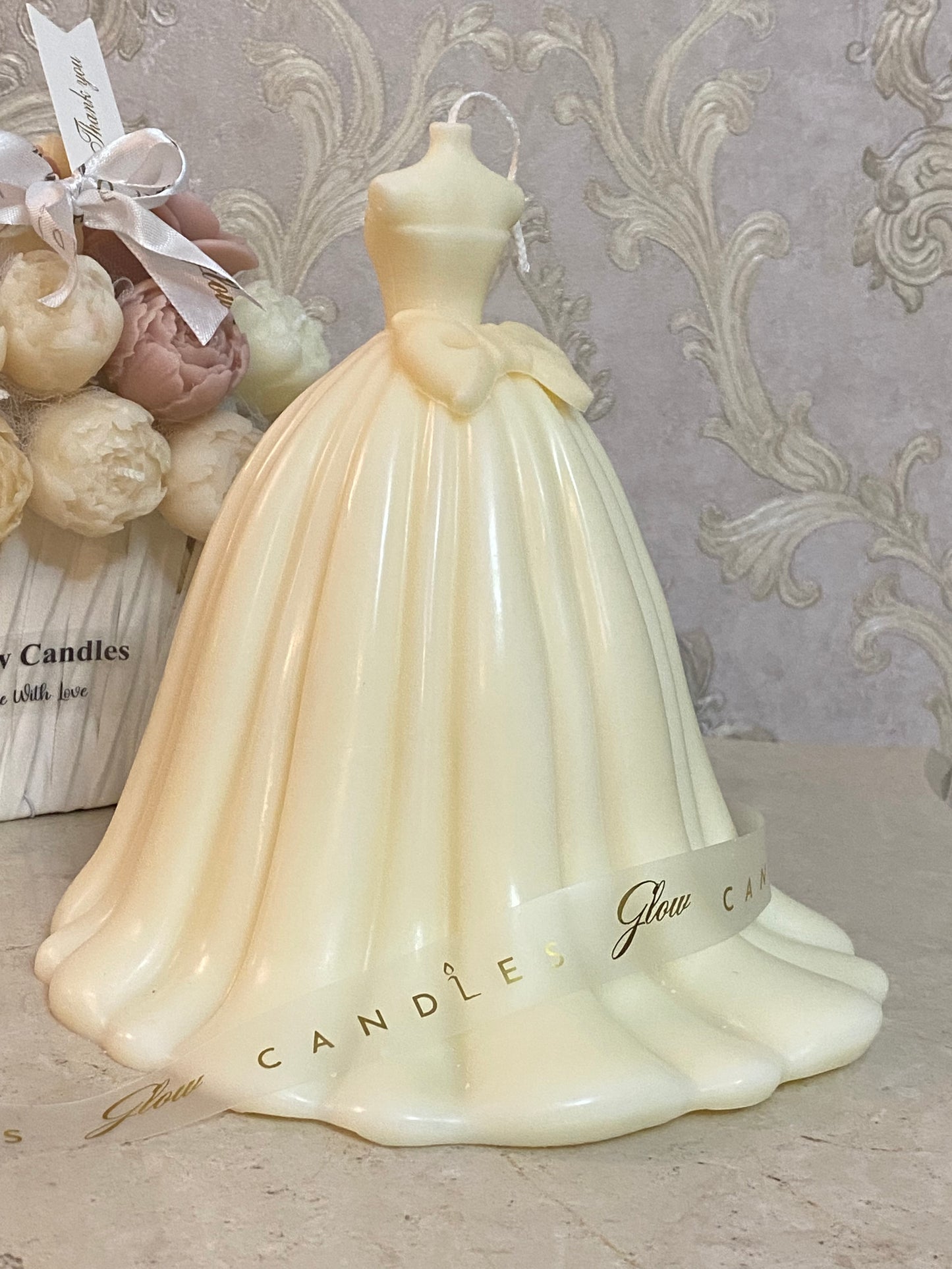 Xl bridal dress candle