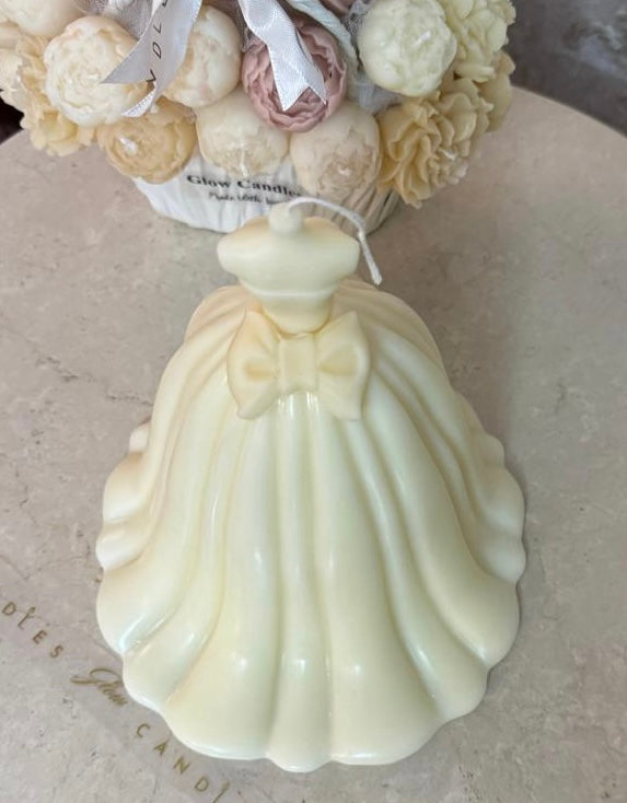 Xl bridal dress candle
