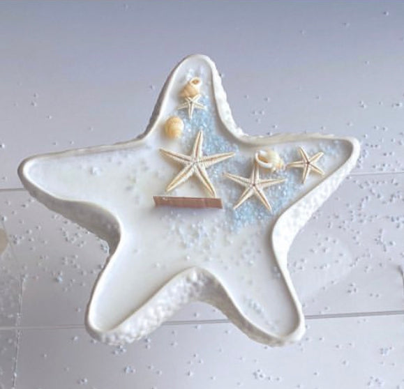 Starfish candle