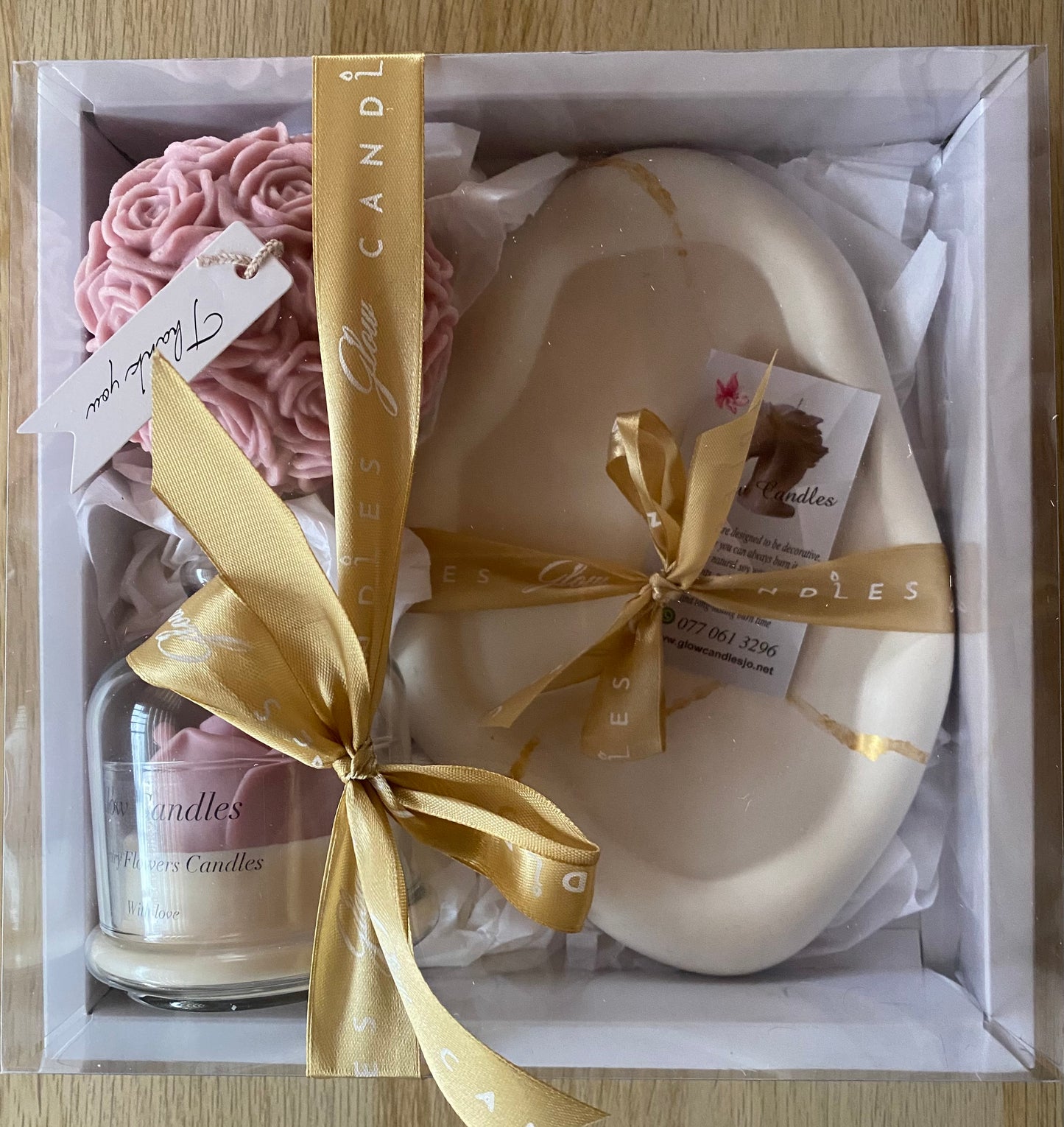 Gift box flower ball