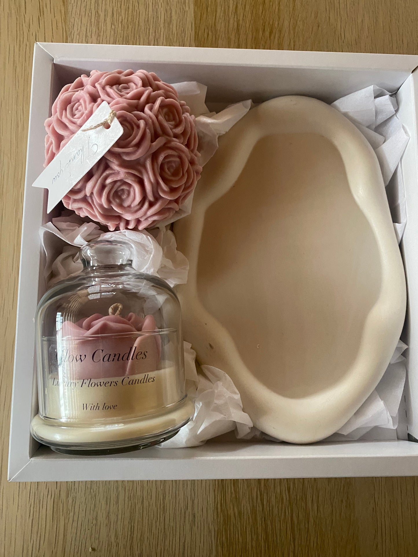 Gift box flower ball