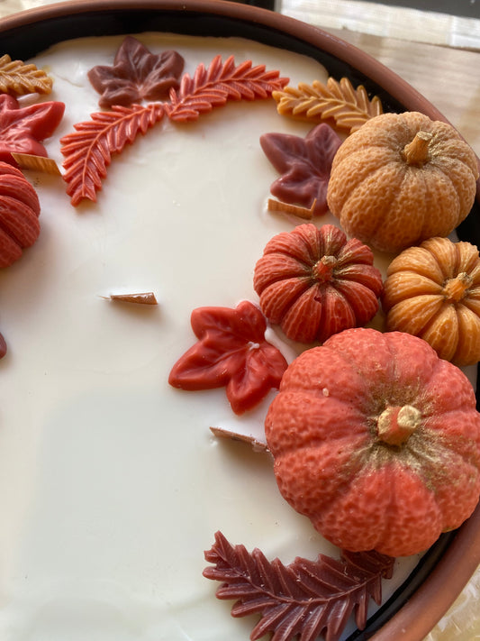 Pumpkins plate