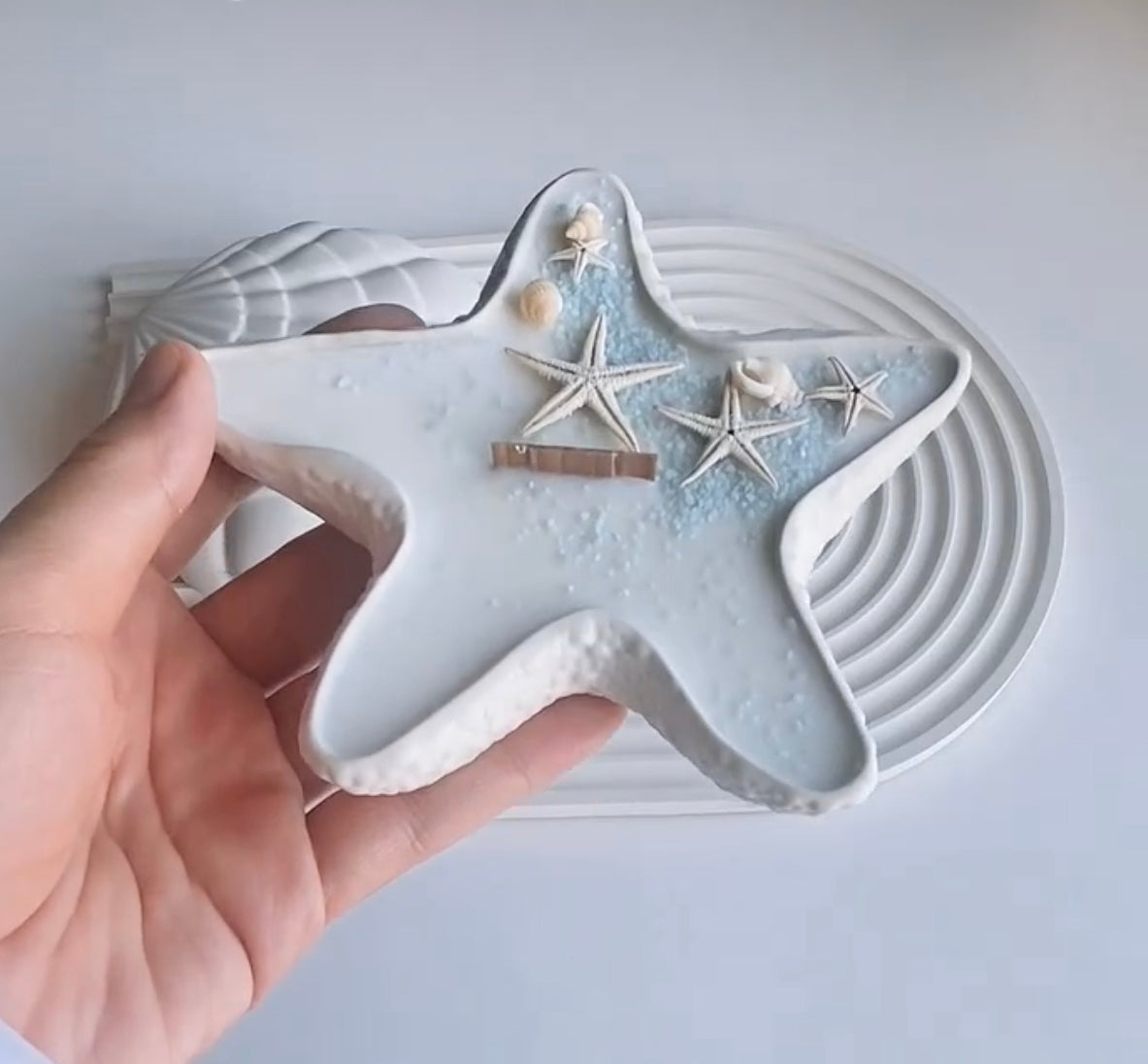 Starfish candle